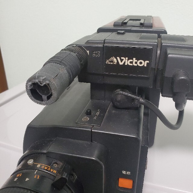 バックトゥザフューチャー ビクター GR-C1 ジャンク VHSビデオカメラの