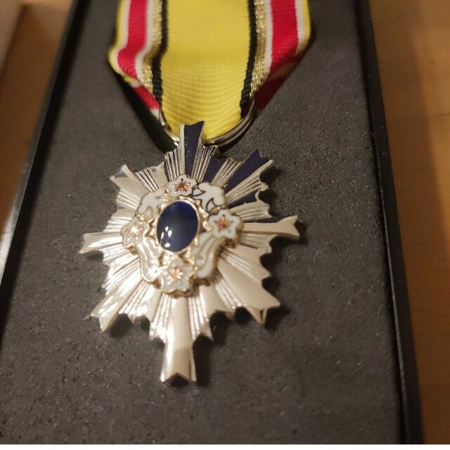 超激レア 極美品!】第三級 防衛功労章 第4号賞詞 防衛記念章 勲章