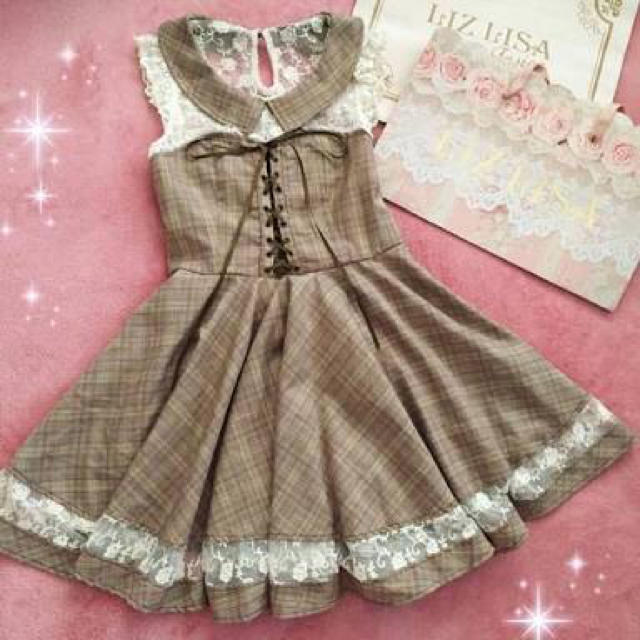 LIZ LISA - LIZLISA＊グレンチェックワンピースの通販 by Star's shop