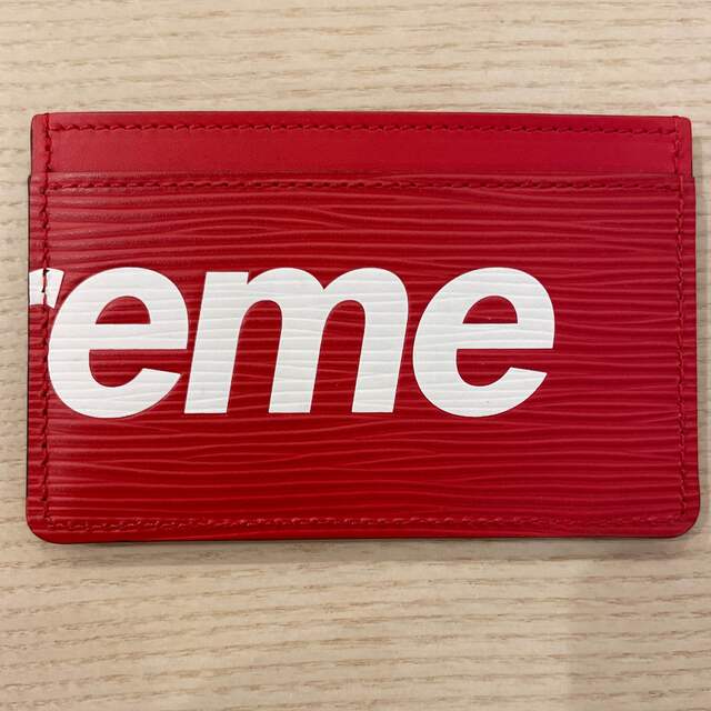 Supreme - 激レア ルイヴィトン カードケース エピ赤 ポルトカルト