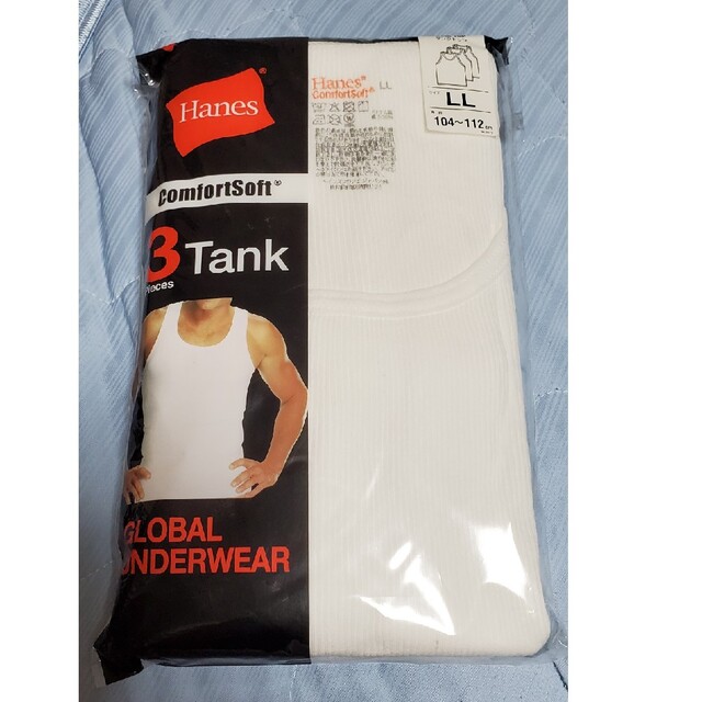 Hanes - Hanes ヘインズ タンクトップ白 3枚組の通販 by Y.S.K's shop