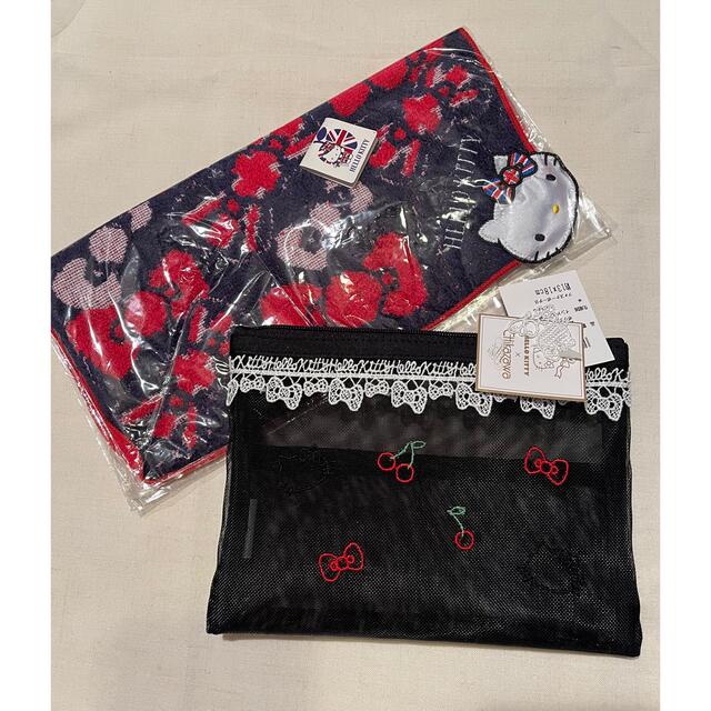 ハローキティ - 近沢レース キティ メッシュポーチ サンリオハンカチの