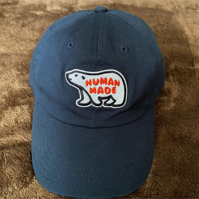 HUMAN MADE - HUMAN MADE POLAR BEAR CAP ネイビーの通販 by
