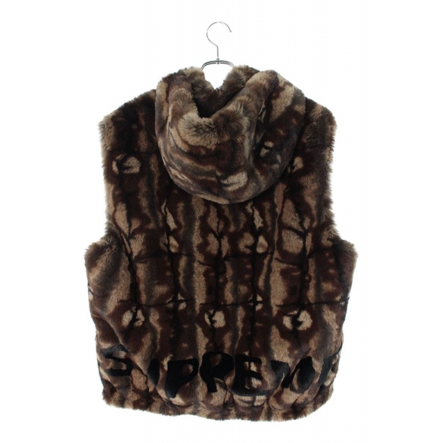 Supreme - シュプリーム 21AW Faux Fur Hooded Vest フード付き
