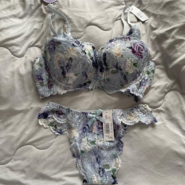 aimer feel - 完売 廃盤 エメフィール♡ブラジャー 花柄 ショーツ