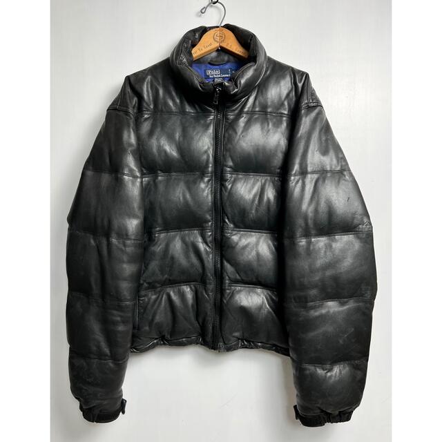 POLO RALPH LAUREN - Polo Ralph Lauren レザー ダウンジャケット ポロ