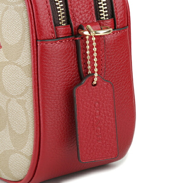 COACH - 新品 コーチ COACH ショルダーバッグ クロスボディ ベージュの