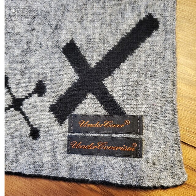 UNDERCOVER - 新品未使用 UNDERCOVER クロス柄リバーシブルマフラー