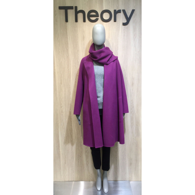 Theory - Theory 20aw マフラー付きコートの通販 by yu♡'s shop