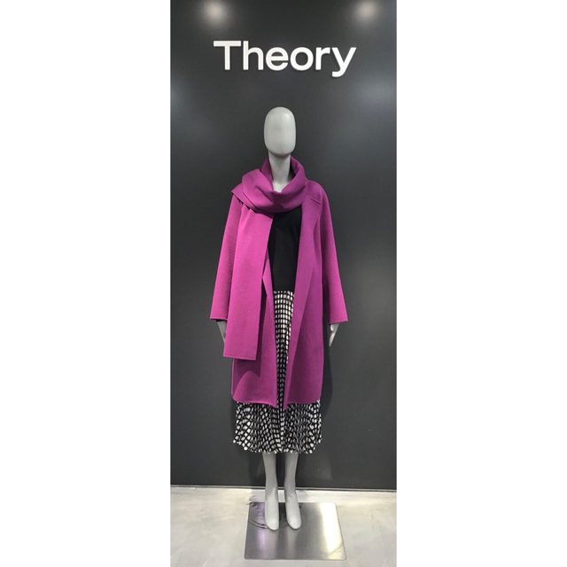 Theory - Theory 20aw マフラー付きコートの通販 by yu♡'s shop