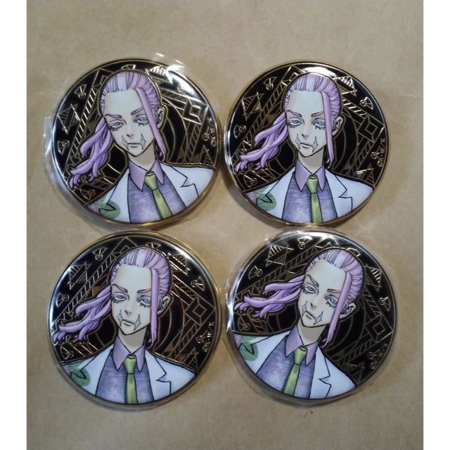 東京リベンジャーズ 原画展 アルティメタル缶バッジ 三途春千夜 【公式