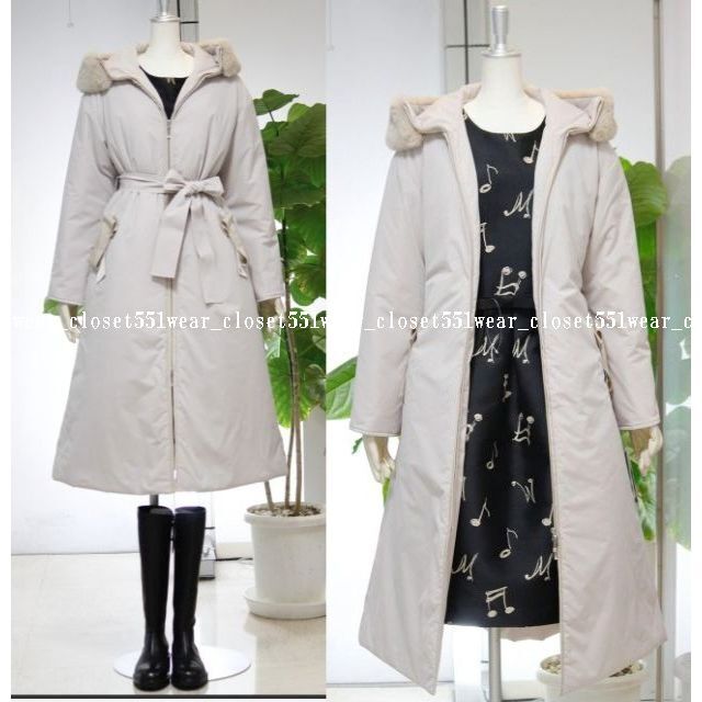 M'S GRACY - 2021 美品エムズグレイシー☆カタログ掲載 中綿入りロング