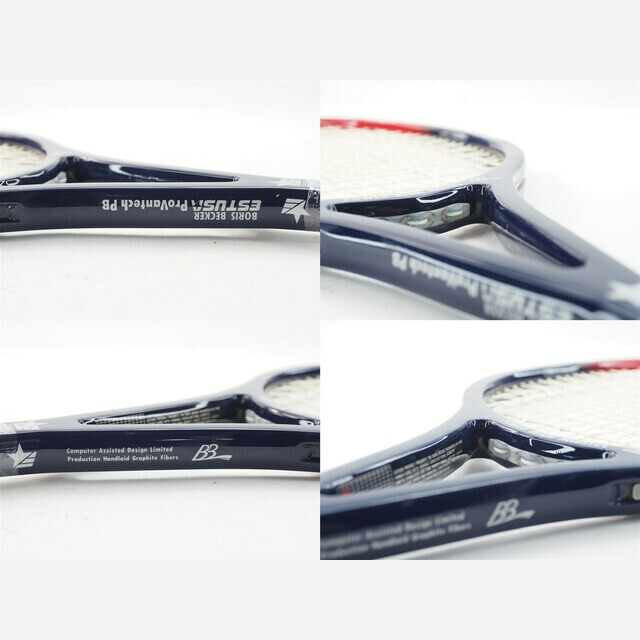中古 テニスラケット エステューサ ボリスベッカー プロバンテック