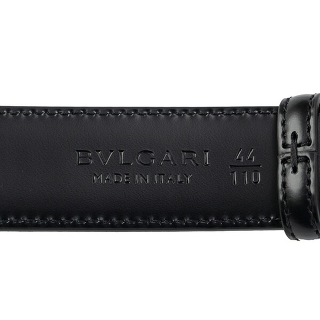 BVLGARI - 新品 ブルガリ BVLGARI ベルト エリプス ブラック 黒の通販