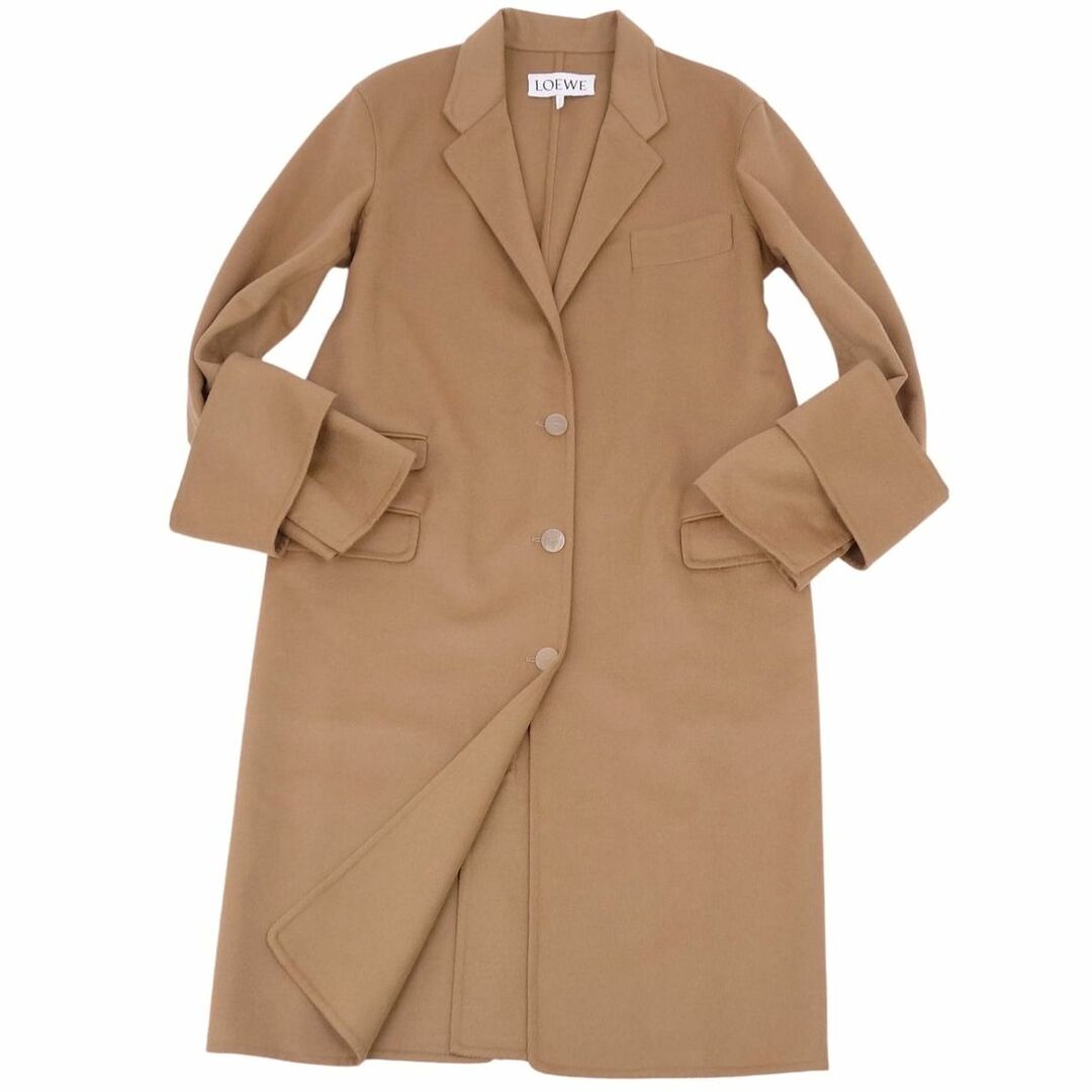 LOEWE - 極美品 ロエベ LOEWE コート ウール カシミヤ ダブルフェイス