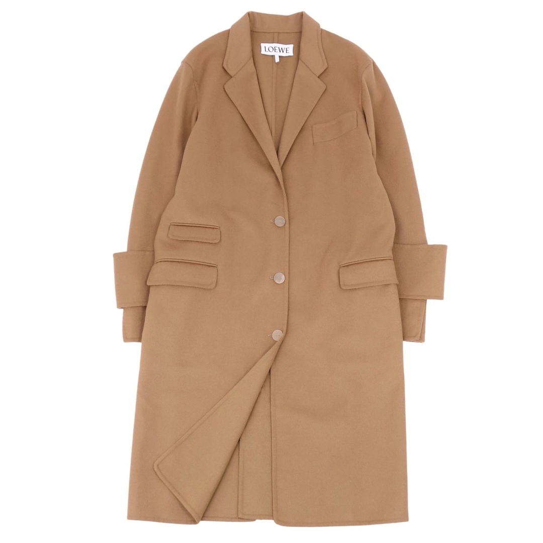 LOEWE - 極美品 ロエベ LOEWE コート ウール カシミヤ ダブルフェイス
