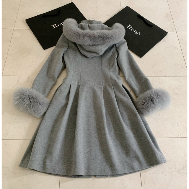 René - ルネ 32 プリンセスコート グレーの通販 by マーガレット｜ルネ