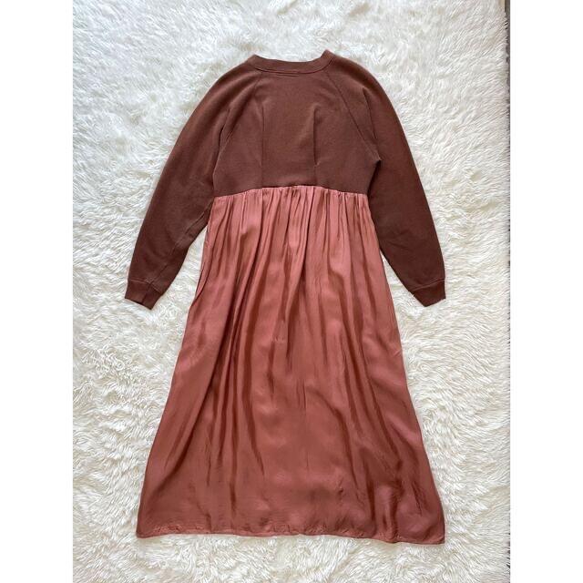 ☆potto ポト リメイクワンピース スウェット 切替 スヌーピーの通販