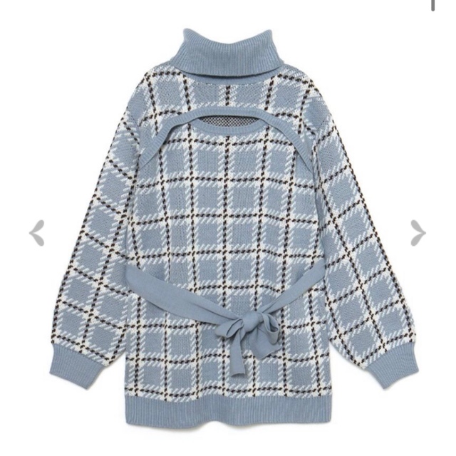 Bubbles - bubbles オープンネックニットワンピースの通販 by みー's