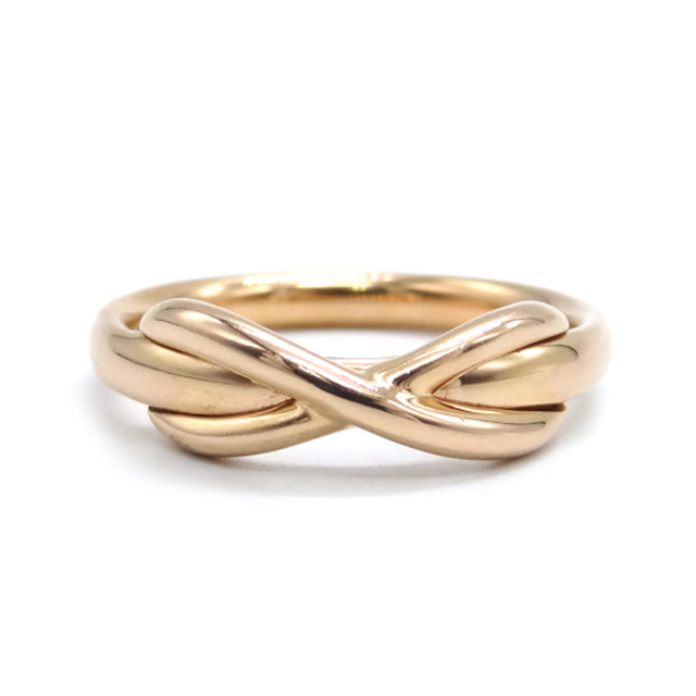 Tiffany & Co. - ティファニー インフィニティ リング K18 ピンク