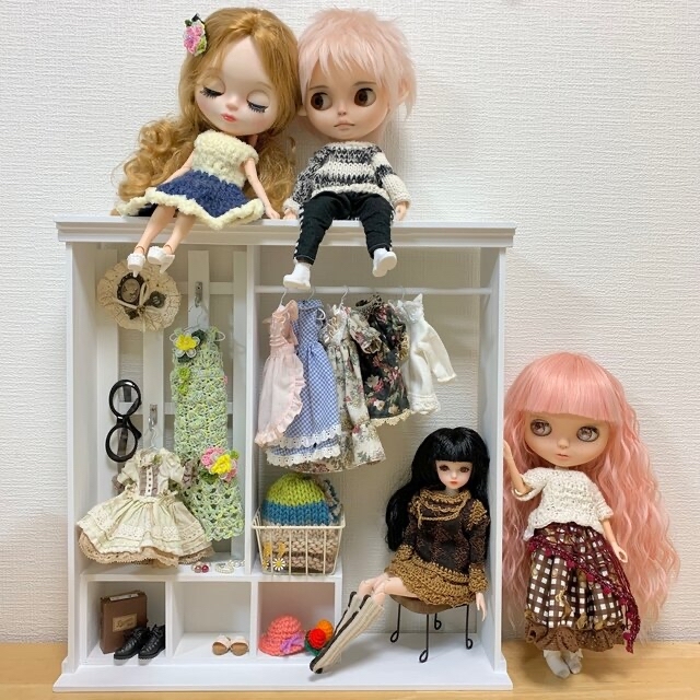 ドールも飾れる♡特大クローゼットの通販 by みゆroom｜ラクマ