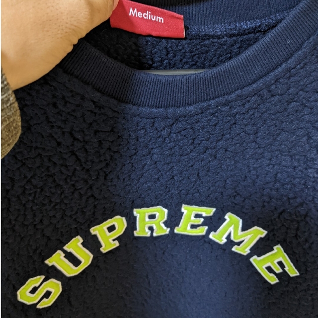 Supreme - 最安値 Supreme ボア フリース スウェットの通販 by 断捨離