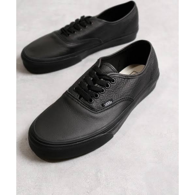 AUTHENTIC（VANS） - vans オーセンティック レザーの通販 by tin