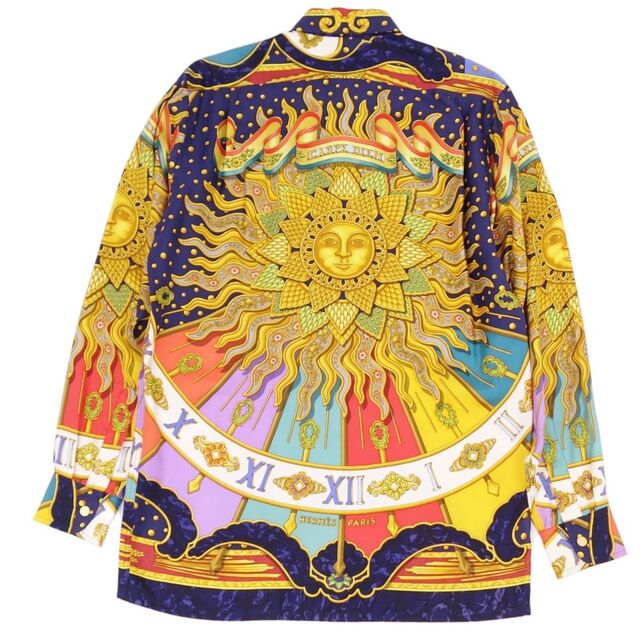 HERMES - 極美品 エルメス HERMES シャツ ロングスリーブ CARPE DIEM