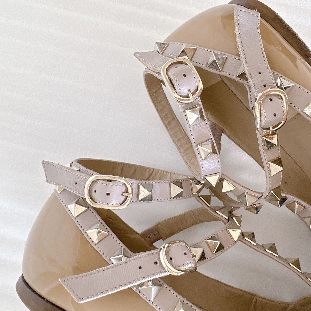 valentino garavani - VALENTINO ヴァレンティノ スタッズ フラット