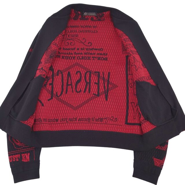 VERSACE - 美品 ヴェルサーチ VERSACE ジャケット ウール ニット