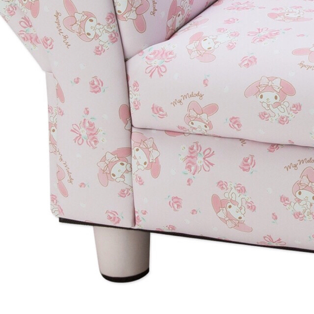 み*ゅ様 マイメロディ フワフワボアソファ 一人用 中古 マイメロディ