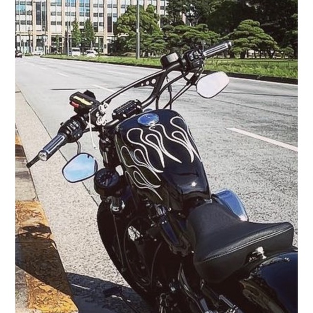 Harley Davidson - ハーレー タンクカバー サイモンカスタム製の通販