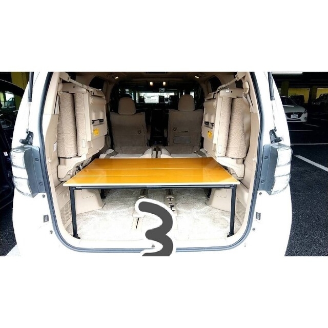 マットつき 20 30 アルファード ヴェルファイア ベッドキットの通販 by