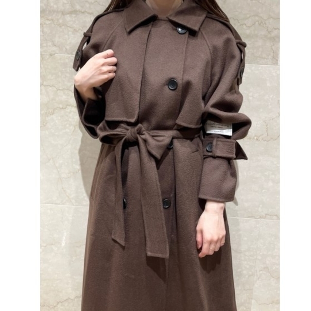 SNIDEL - 僅少 新品 SNIDEL ウロコカシミアスタンドカラーコート