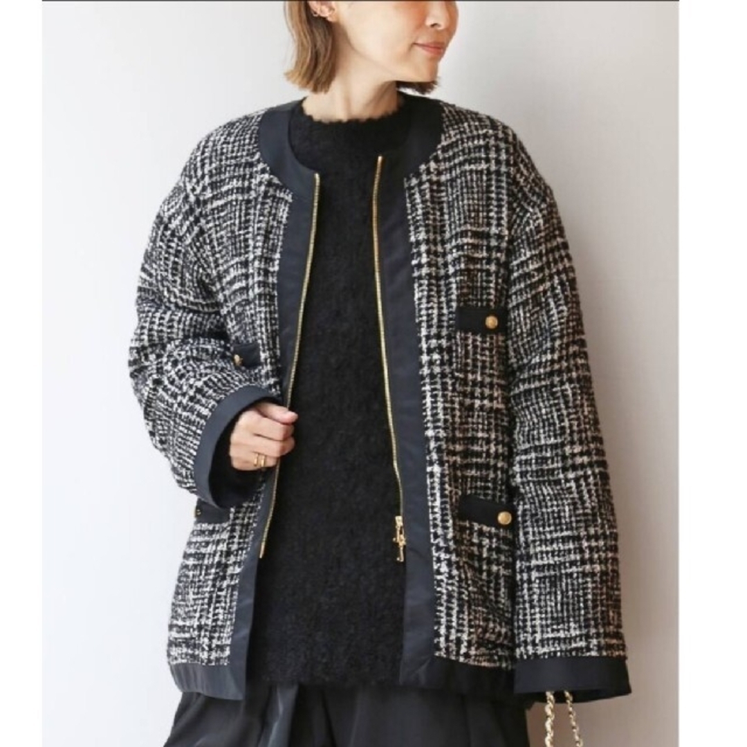 DEUXIEME CLASSE - Deuxieme Classe 22AW ツイード ジャケットの通販