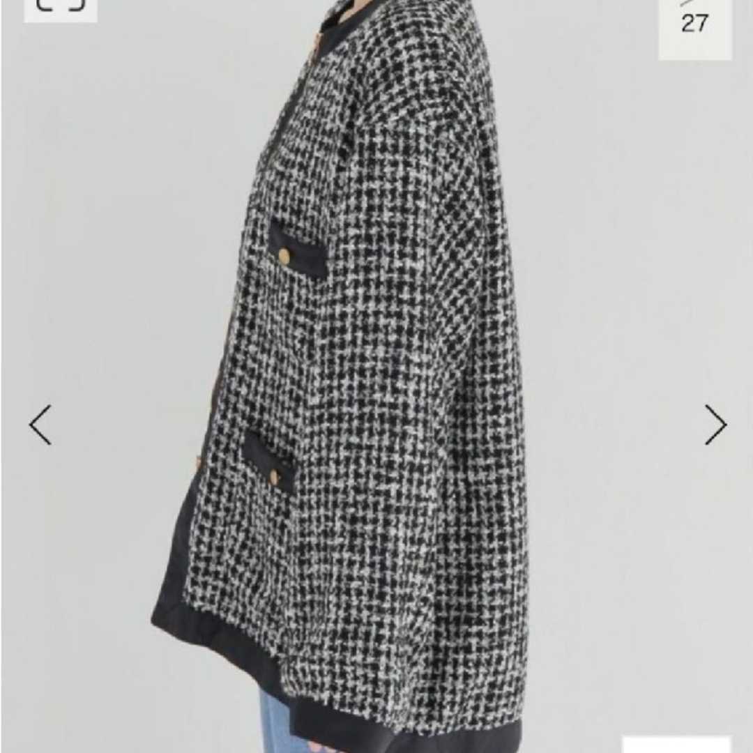 DEUXIEME CLASSE - Deuxieme Classe 22AW ツイード ジャケットの通販