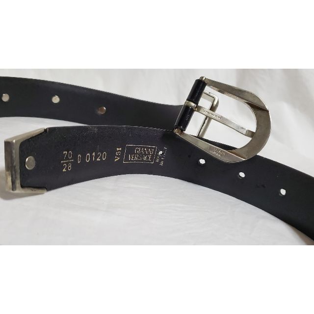 Gianni Versace - 正規美レア ヴェルサーチ ジュエリーコンビ レザー