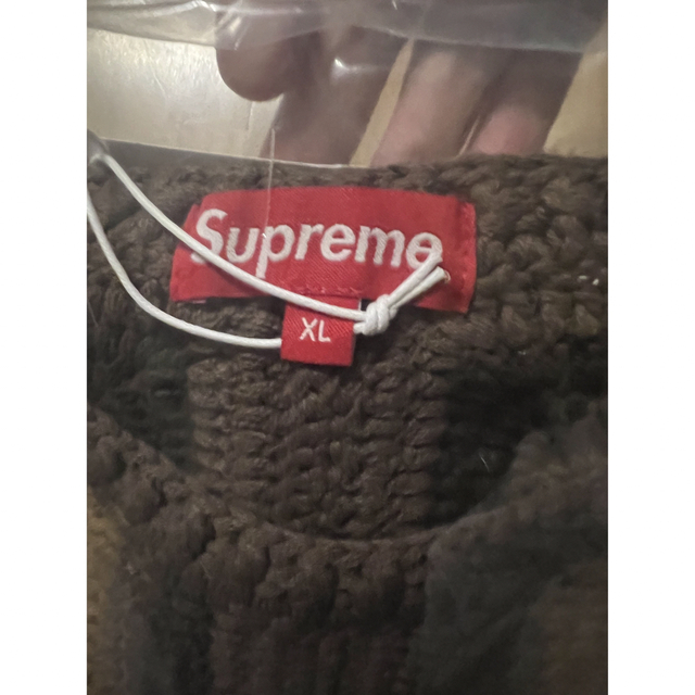 Supreme - Supreme Hand Crocheted Sweater XLの通販 by s shop
