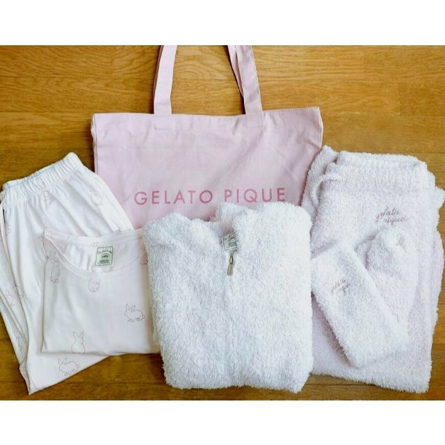 新品】gelato pique 2023 ジェラピケ 福袋 A 。上のみ。 - 新品