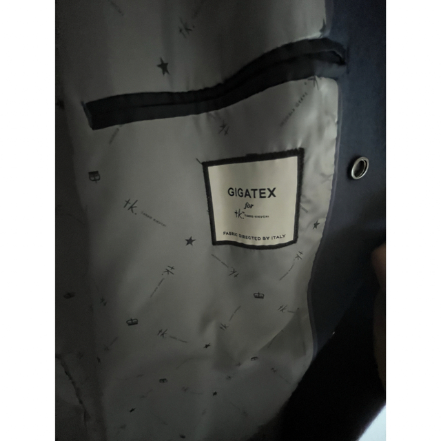 TK - 【新品未使用タグ付き】タケオキクチ GiGaTex ノーカラーコートの