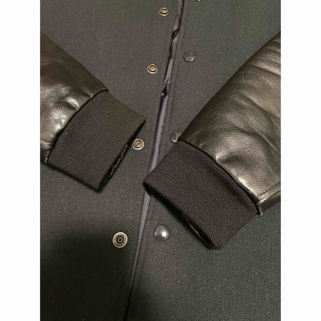 LAD MUSICIAN - LAD MUSICIAN ／ 袖レザー コーチ スタジャンの通販 by