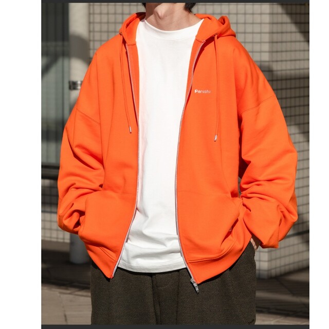 carhartt - ペルーシュジップパーカー オレンジの通販 by いと's shop