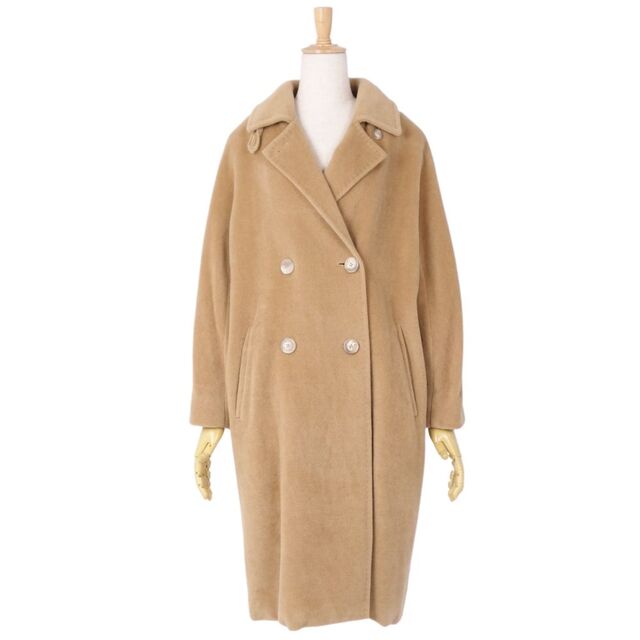 Max Mara - 美品 マックスマーラ Max Mara コート 白タグ ダブル