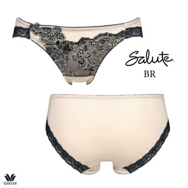 Wacoal - ワコール✨♥️サルート57グループビバラインブラF65ブラウン