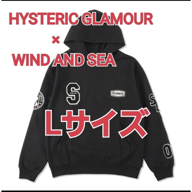 HYSTERIC GLAMOUR - hysteric glamor×wind and sea パーカーの通販 by
