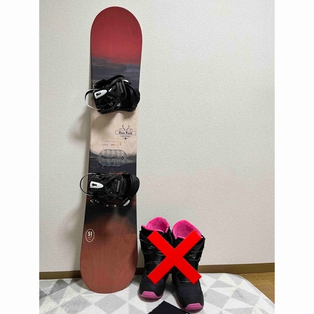 美品 ボード+ビンディング+ボードケース】スノーボード 150cmの通販 by