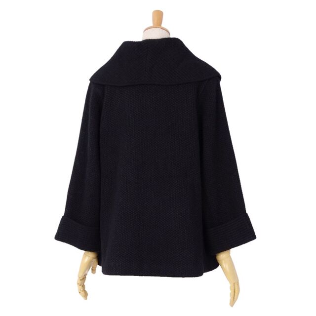 FOXEY - フォクシー FOXEY ジャケット ウール ニット ワッフルノワール