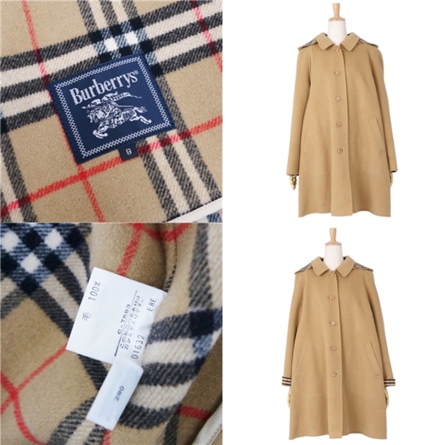 BURBERRY - 美品 Vintage バーバリー Burberrys コート フード付き