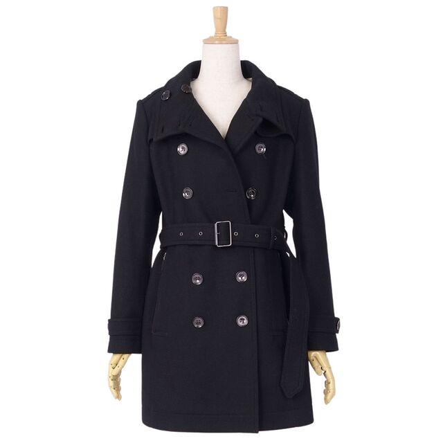BURBERRY - 美品 バーバリー BURBERRY コート ウール カシミヤ ダブル
