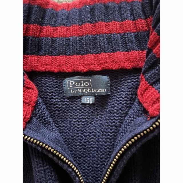 POLO RALPH LAUREN - ポロ ラルフローレン ジップアップ ネイビー